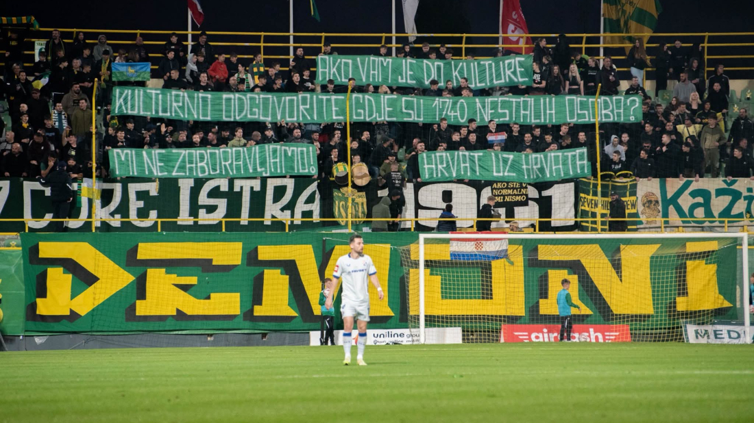ZELENO-ŽUTI UPISALI VAŽNA TRI BODA Demoni razvili poruku o 1740 nestalih u Domovinskom ratu