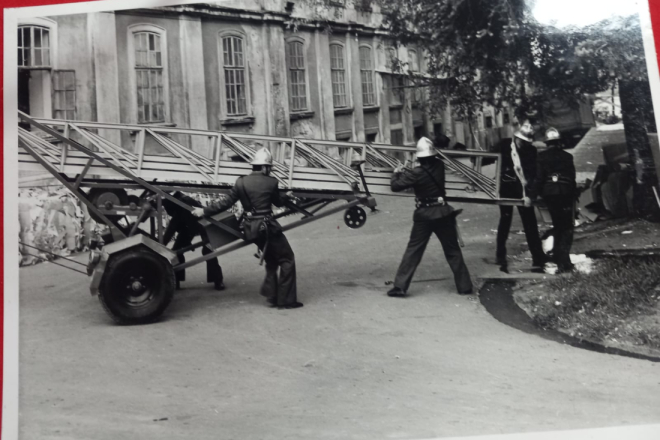 Diego Han i Nikola Medelin pripremaju monografiju koja priča priče rovinjskih vatrogasaca!