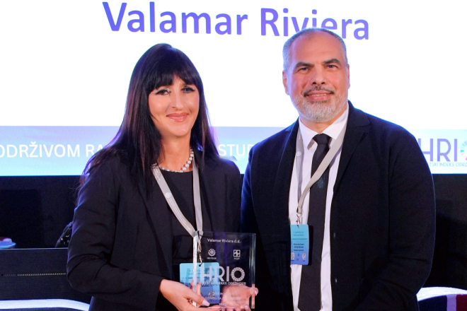 Valamar dobitnik nagrade Hrvatskog indeksa održivosti za odnose sa zajednicom