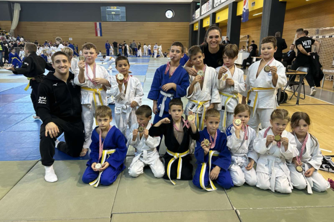 Sjajan uspjeh najmlađih judaša Istarskog borca na 3. Međunarodnom kupu Istre!