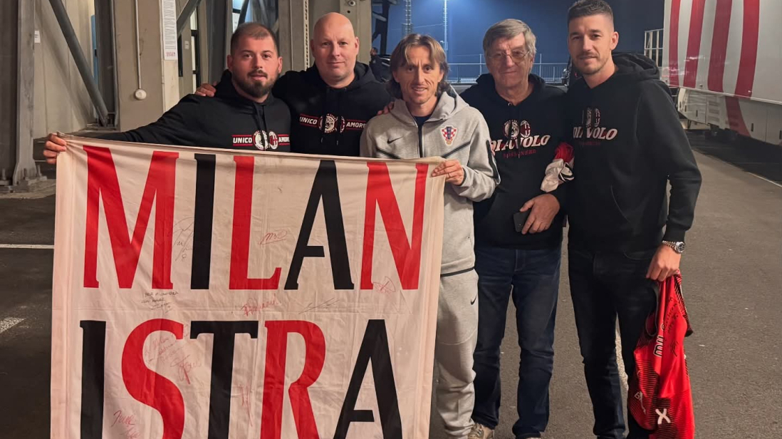 Luka Modrić oduševio istarske navijače Milana: “Ne možemo opisati koliko smo sretni!”