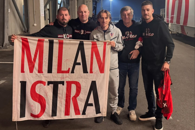 Luka Modrić oduševio istarske navijače Milana: “Ne možemo opisati koliko smo sretni!”