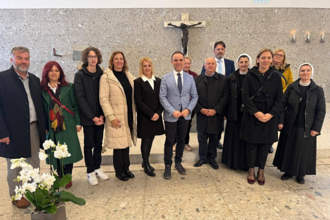 Obilježavanje 10. godišnjice kumstva župa Poreča i Poinga obilježeno u Njemačkoj misom na hrvatskom jeziku