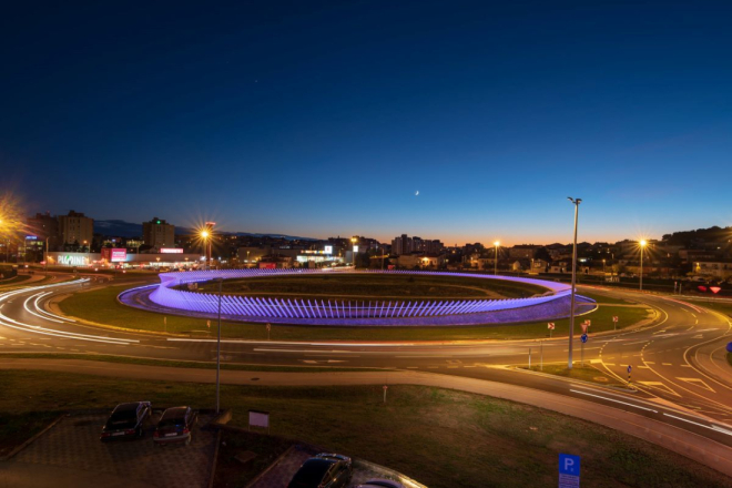 Pula: Rotor u Šijani u ljubičastom u znak podrške Palčićima