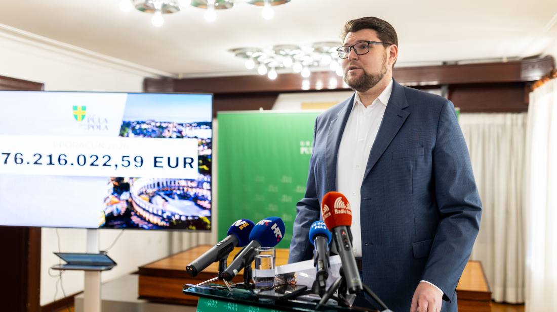 GRBIN PREDSTAVIO PRORAČUN: Pula dobiva besplatne vrtiće, nove dvorane i veliki val infrastrukturnih projekata