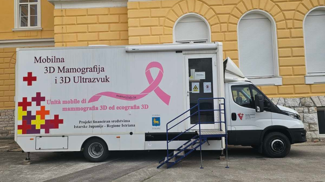 U Rovinj stigao mobilni mamograf!