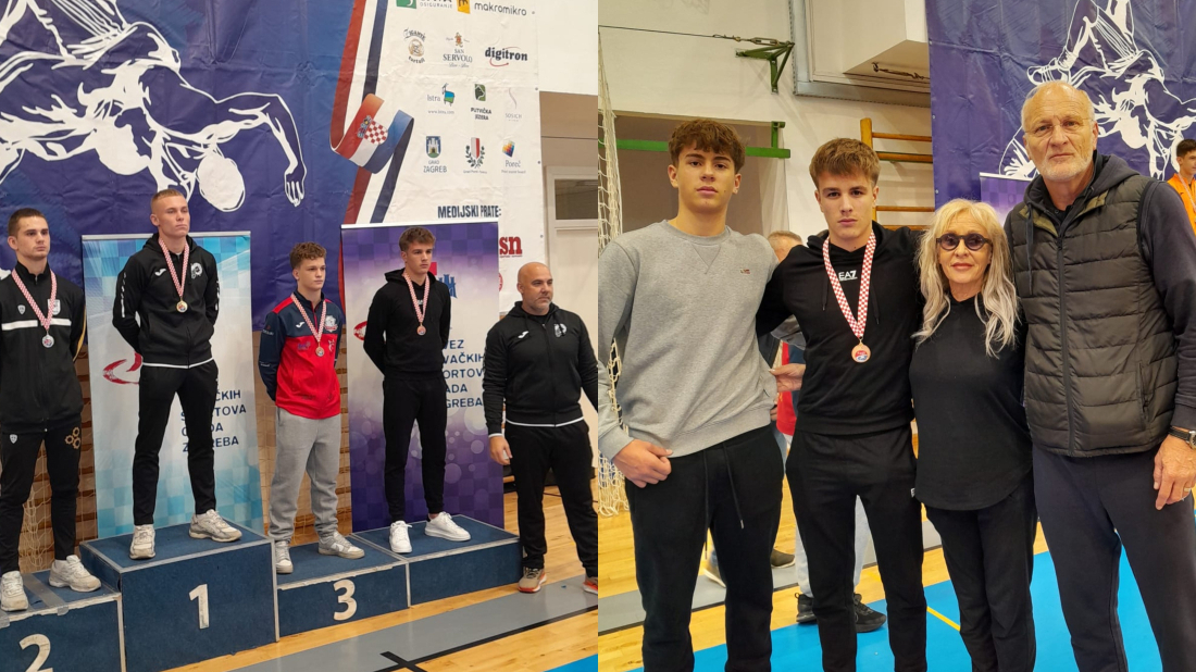 Brončana medalja na Prvenstvu Hrvatske za Patrika Poropata iz Hrvačkog kluba Rovinj