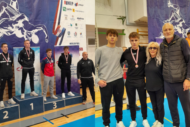 Brončana medalja na Prvenstvu Hrvatske za Patrika Poropata iz Hrvačkog kluba Rovinj