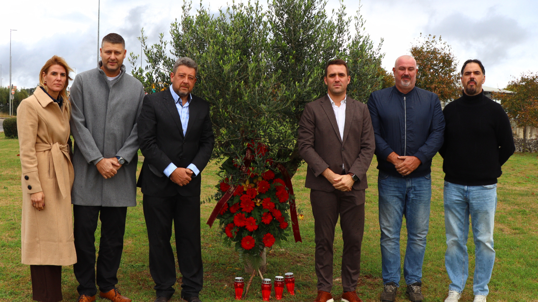 Predstavnici Grada Vodnjana odali počast žrtvama Domovinskog rata, Vukovara i Škabrnje