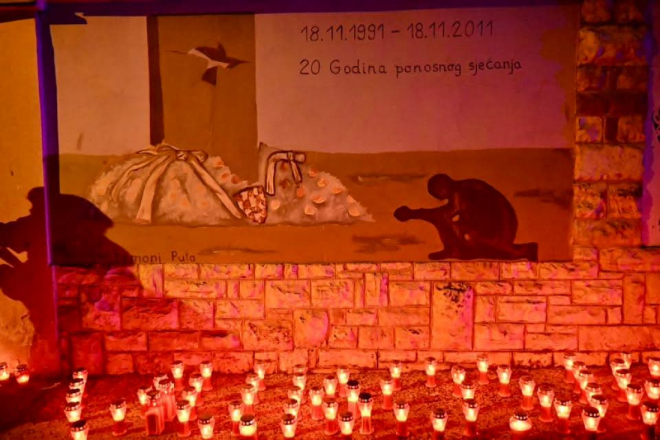 FOTO: Pula se u miru i dostojanstvu prisjetila svih žrtava Vukovara i Škabrnje