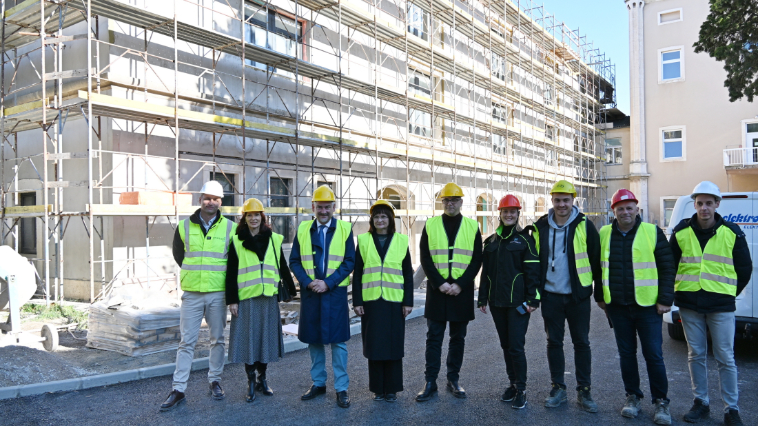 Župan Miletić obišao gradilišta dva kapitalna objekta u Puli, svi radovi teku prema planiranoj dinamici!