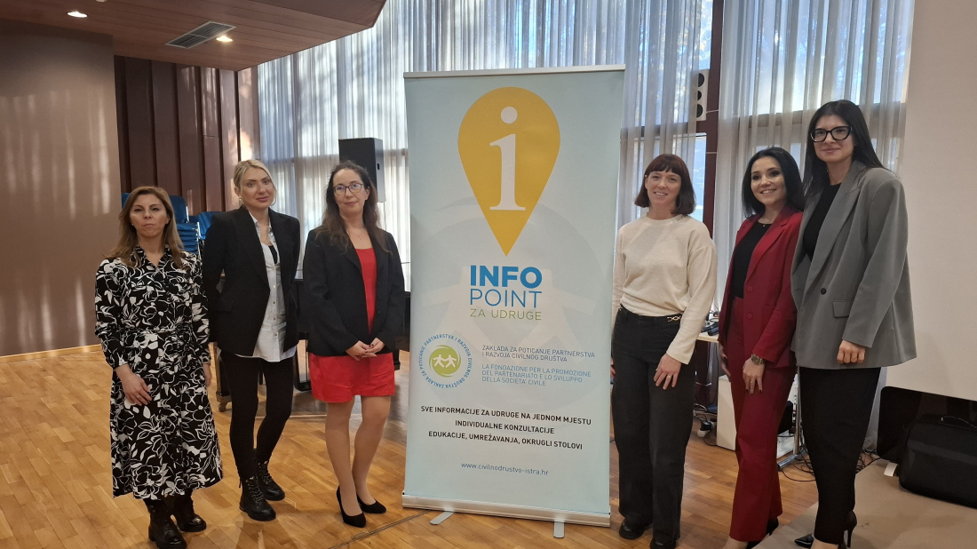 U Spomen domu Pazin održan Info dan za udruge 2025., u organizaciji Zaklade Istra!