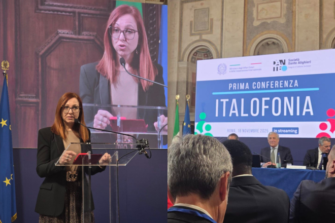 Zamjenica župana Acquavita na 1. Međunarodnoj konferenciji o italofoniji