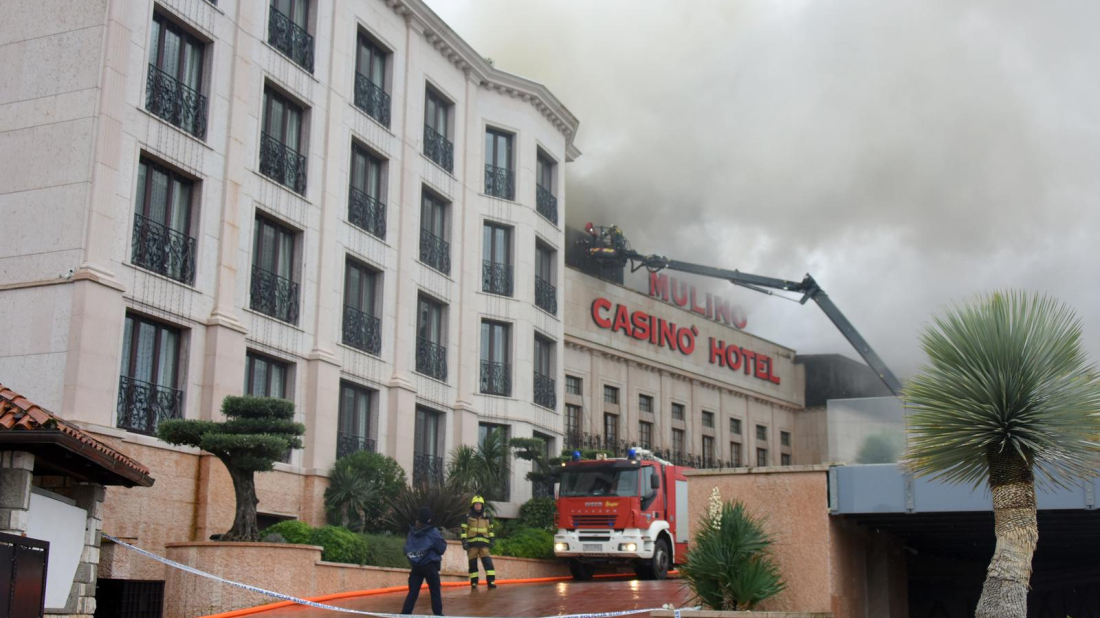 Lokaliziran veliki požar kompleksa Hotela Mulino