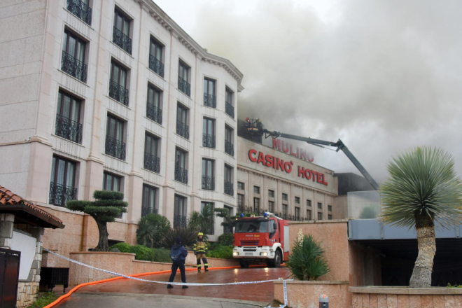 Lokaliziran veliki požar kompleksa Hotela Mulino