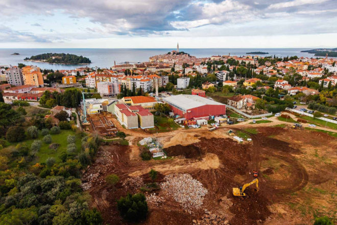 Dogradnja OŠ Jurja Dobrile u punom jeku: Uz novi blok obnovit će se i cijela stara škola