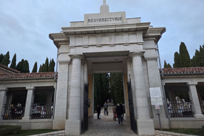 'Na gradskom groblju Laste u Rovinju ima još prostora za ukop'