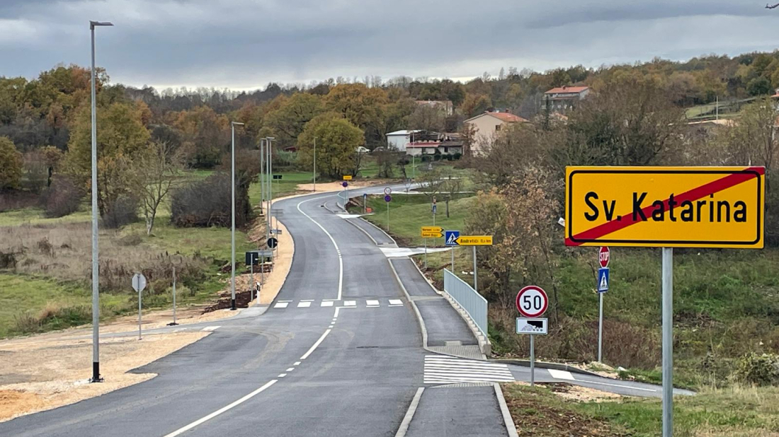 Završena rekonstrukcija prometnice od Sv. Katarine do Tučića, investicija vrijedna pola milijuna eura!