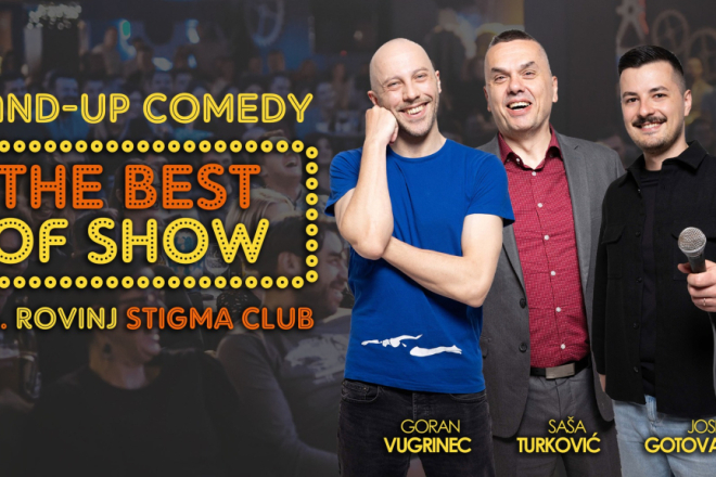 U Stigmu ovog petka stiže „BEST OF“ stand-up komedija: LAJNAP ekipa prvi put pred rovinjskom publikom