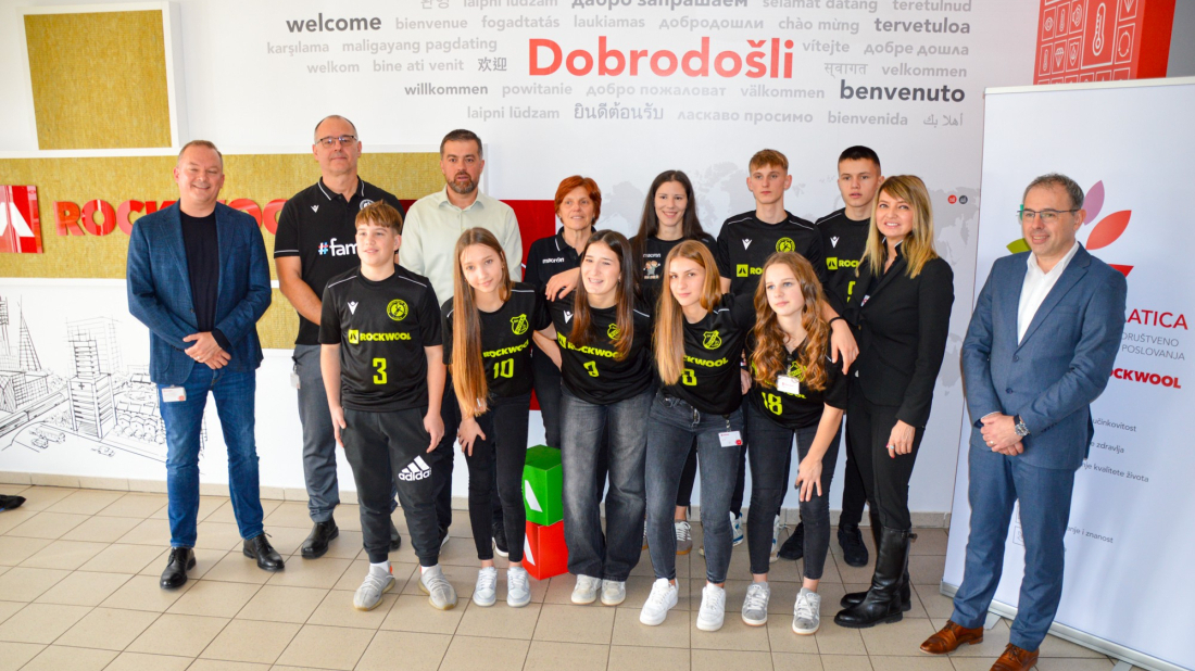 ROCKWOOL i Labinska škola rukometa za djevojčice i dječake nastavljaju suradnju sedmu godinu zaredom!