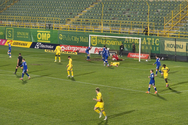 Istra u dramatičnoj završnici stigla do zasluženog boda protiv Slavena