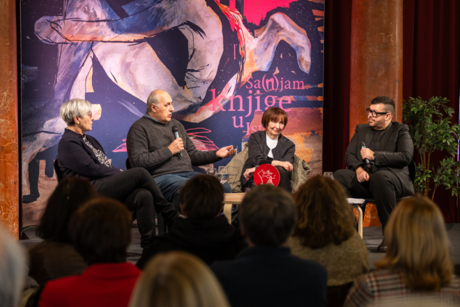 Korado Korlević  na Sa(n)jmu knjiga: "Mlade generacije nisu spremne za pobunu"
