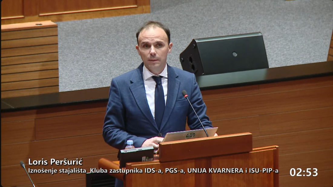 Peršurić u Saboru: Kaštijun više ne smije biti teret samo juga Istre!
