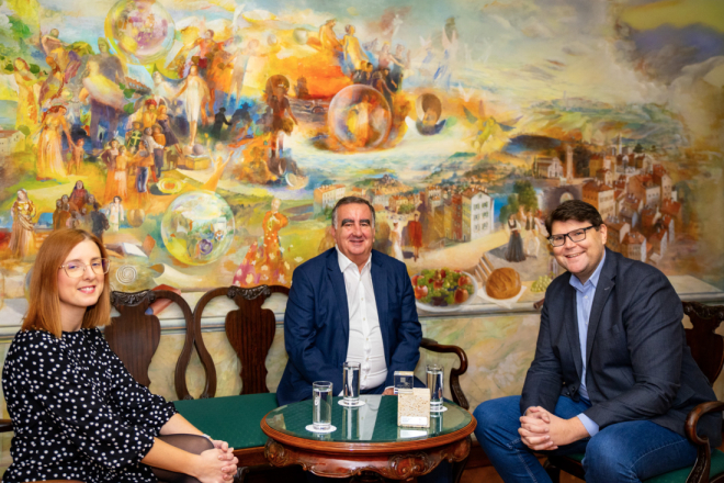 Žgomba i Grbin o potencijalu Pule i Istre: Prijem povodom najvećeg turističkog priznanja