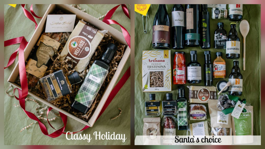 Ovog Božića daruj lokalno!  A evo i gdje možeš pronaći idealne poklon pakete lokalnih proizvoda