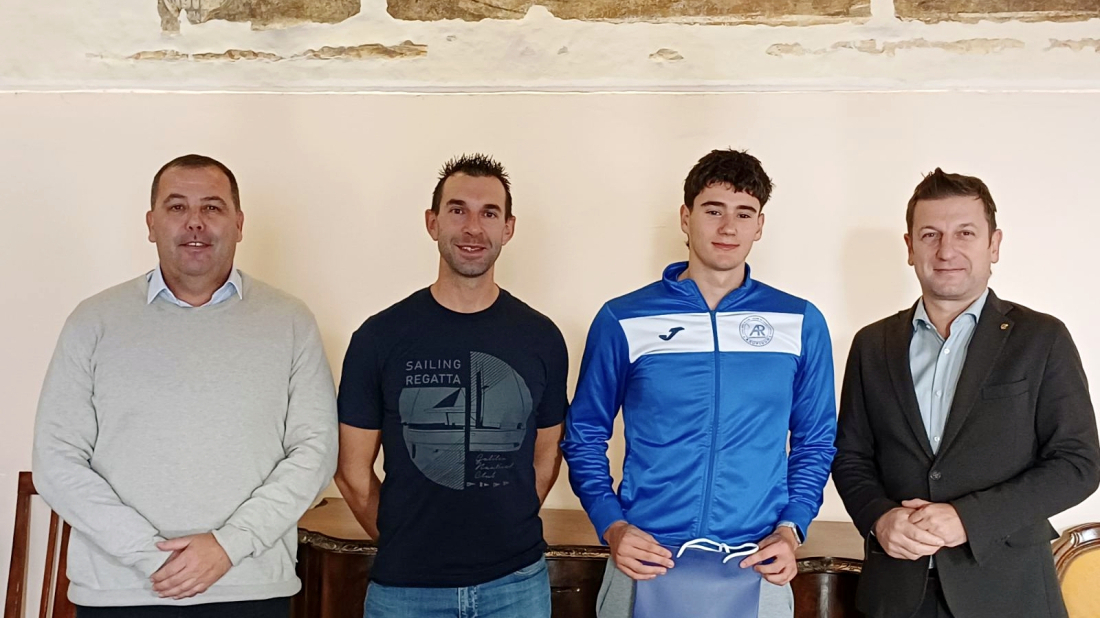 Rovinj: Održan prijem za mladog veslačkog talenta Antonija Zaninija