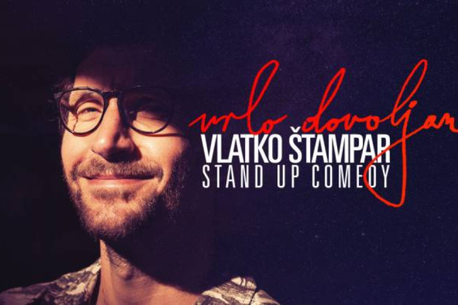 Rovinj: Vlatko Štampar i  „Vrlo dovoljan“ ove subote u Centru za mlade