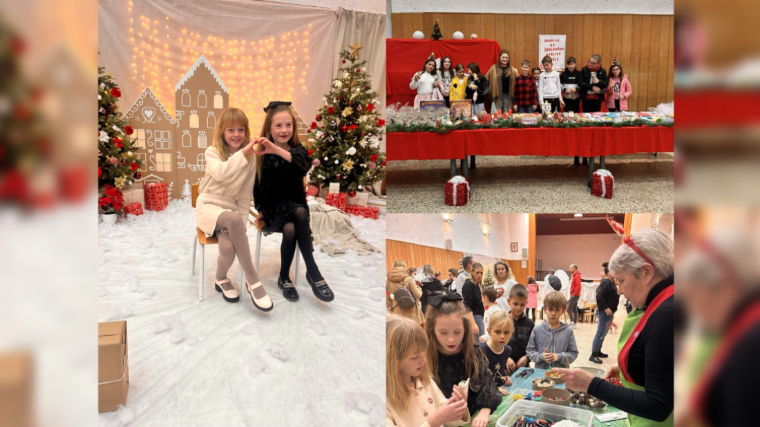 U Kašteliru održano obiteljsko druženje uz besplatno božićno fotografiranje, radionicu i humanitarni sajam