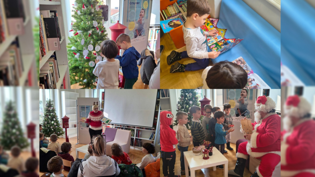 Rovinjska Gradska knjižnica poziva mališane: "Dođite ukrasiti bor, poslušati priče i poslati pismo Djedu Mrazu"