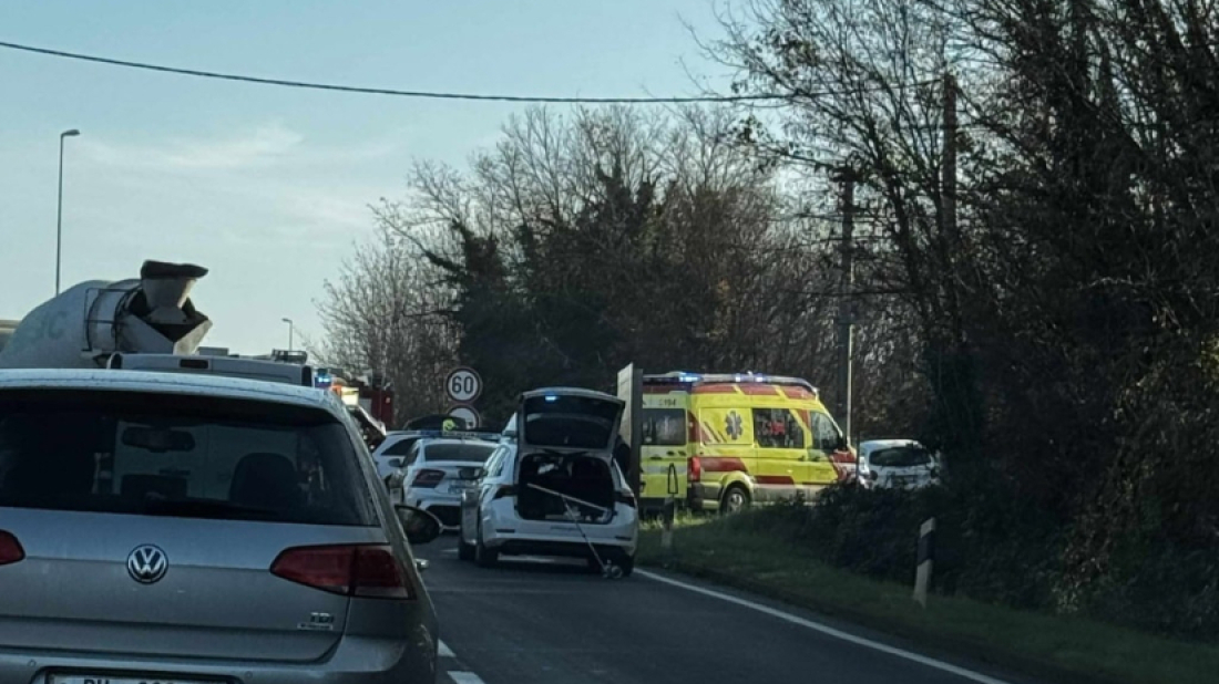 Prometna na ulazu na Y kod Bonaci!