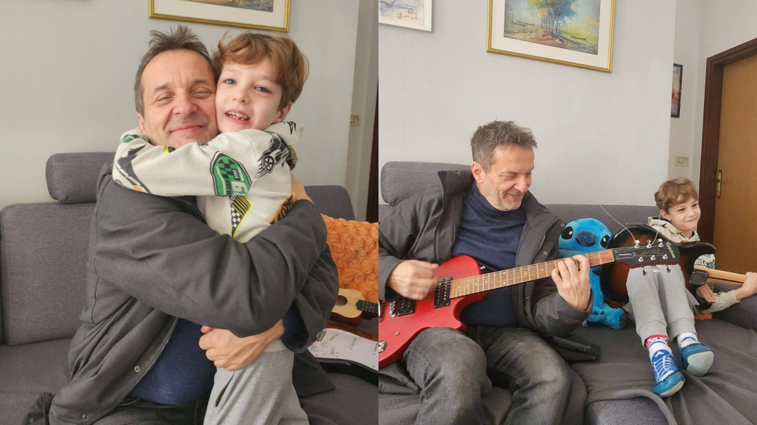 Dirljiva gesta: Ante Gelo u Rovinju posjetio dječaka Stjepana i ispunio mu veliku želju!