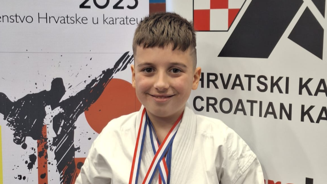 Viktor Lanča iz Fažane drugi na državnom karate prvenstvu!