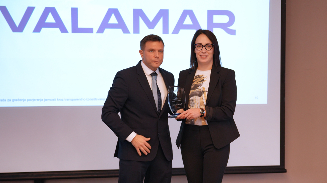 Valamar dobitnik Nagrade za građenje povjerenja javnosti