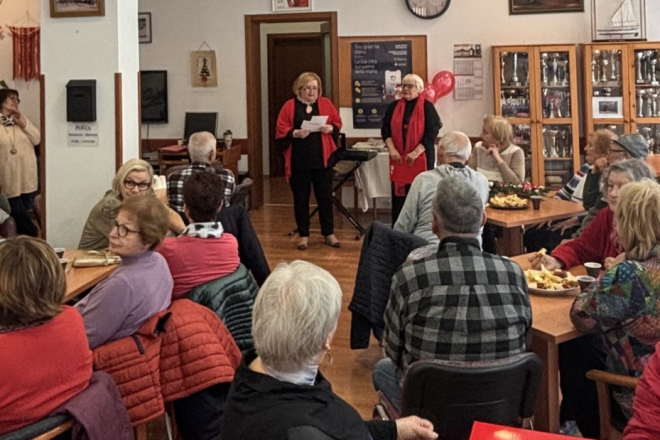 U Udruzi umirovljenika Rovinj održano tradicionalno predblagdansko druženje