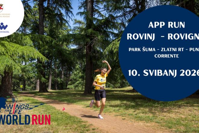 Rovinj se i ove godine uključuje u globalnu utrku Wings for Life World Run 2026