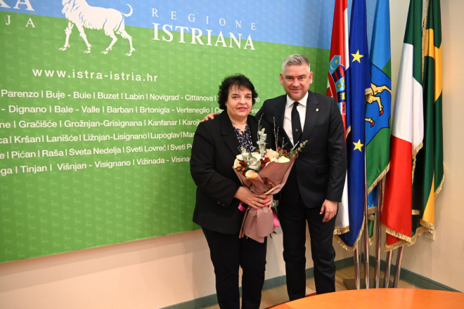 Župan Miletić primio dugogodišnju pročelnicu Vesnu Ivančić povodom odlaska u mirovinu