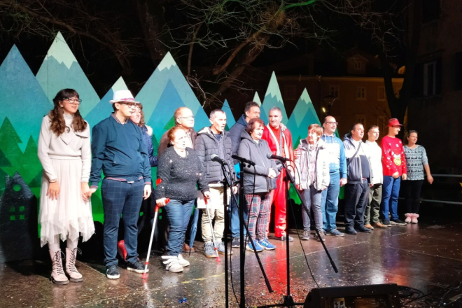 Pula: Božićna priredba Udruge osoba s intelektualnim teškoćama Istre i Centra za inkluziju i podršku u zajednici