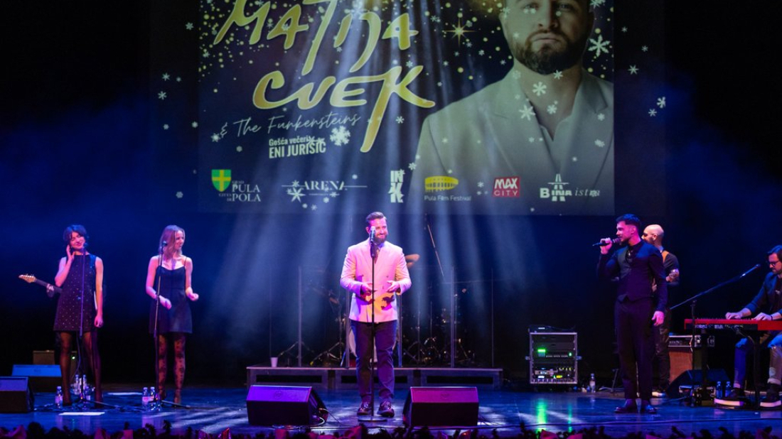 Pula: Humanitarni koncert Matije Cveka ispunio INK do posljednjeg mjesta