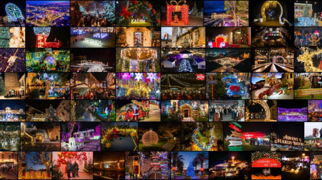 Počeo izbor za Najljepši advent u Hrvatskoj: 64 destinacije u utrci za titulu, glasanje traje do 29. prosinca!
