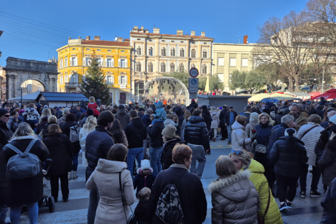 Jači prosinac nego lani: Pula bilježi rast dolazaka i noćenja tijekom adventa