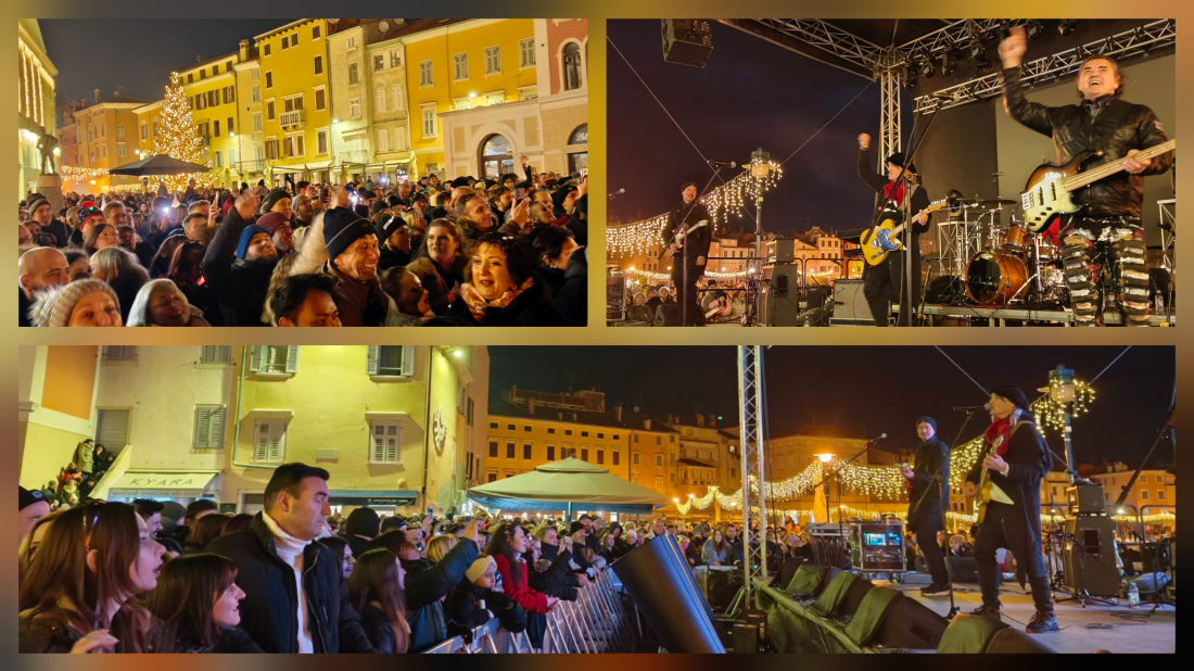 Foto: Rovinj uz Plavi orkestar uplovio u novu 2026.