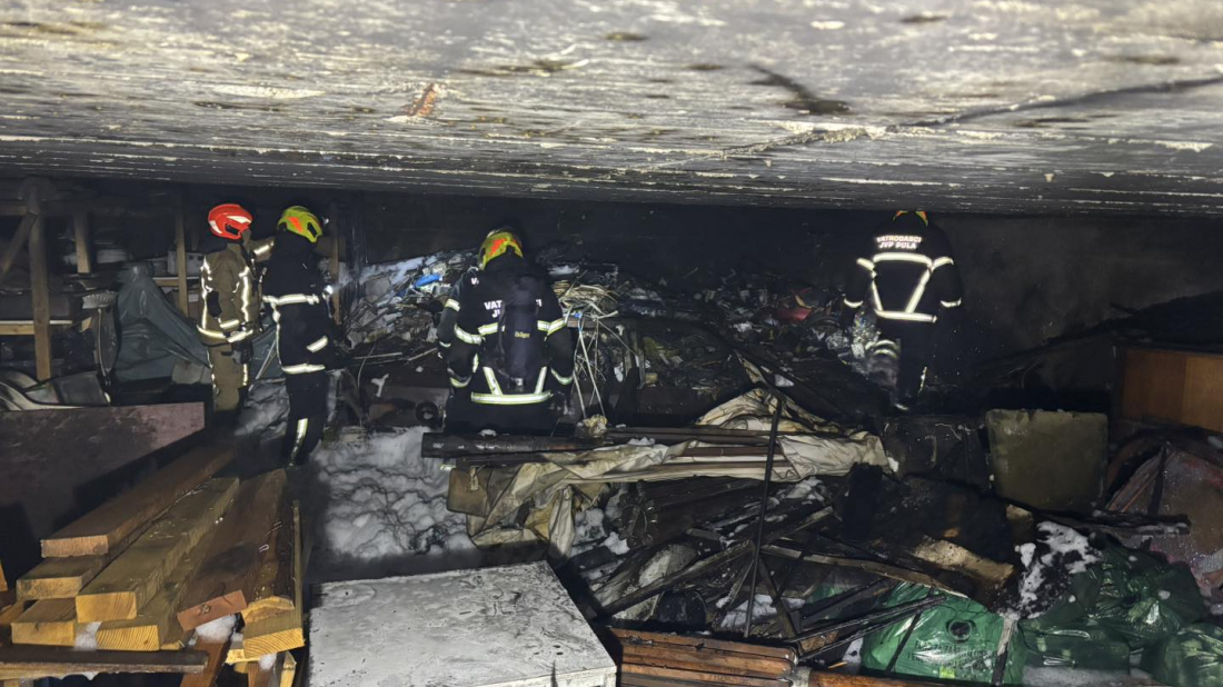 Otkriven uzrok požara koji je izbio jučer u centru Pule!