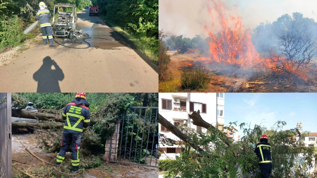 FOTO DVD Bale zabilježio rekordnu godinu: Izašli na 150 intervencija!