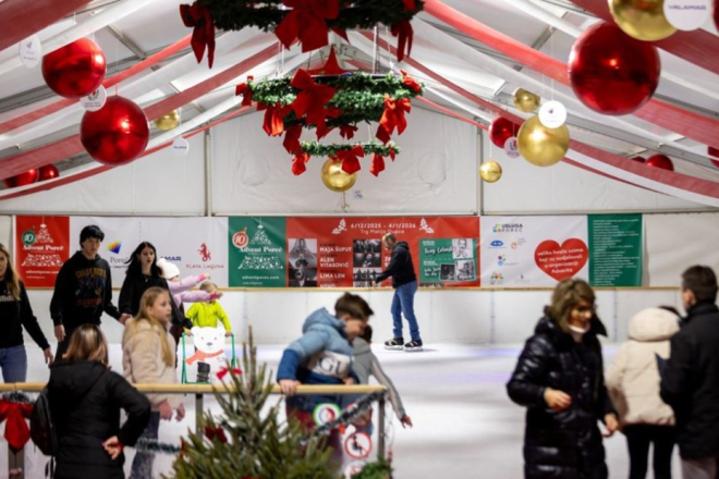 Klizalište u Poreču ostaje otvoreno do nedjelje