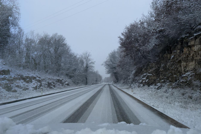 FOTO Veliki dio Istre se probudio pod snijegom!
