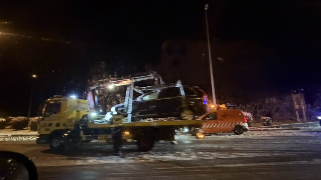 Snijeg zabijelio Istru, poledica uzrokovala niz prometnih nesreća